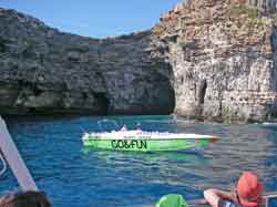 Speed boat for hire