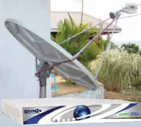 Shiron satellite broadband VSAT for Pacific area