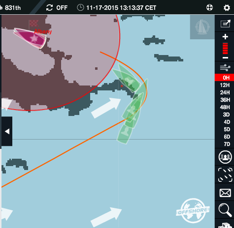 Mullionman and Aberlady arriving in Australia