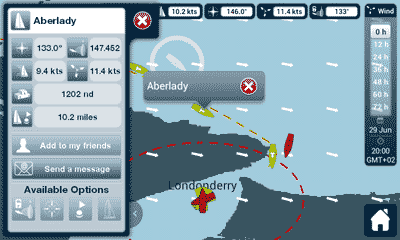 Aberlady is a little in front and to the right