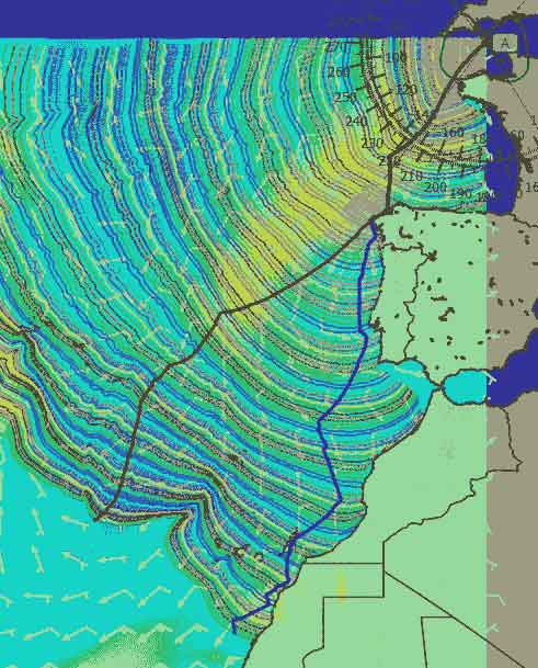 qtvlm analysis for next 7 days