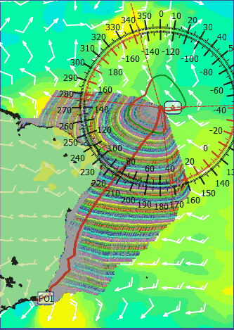 Sailing routing for last 7 days to Rio