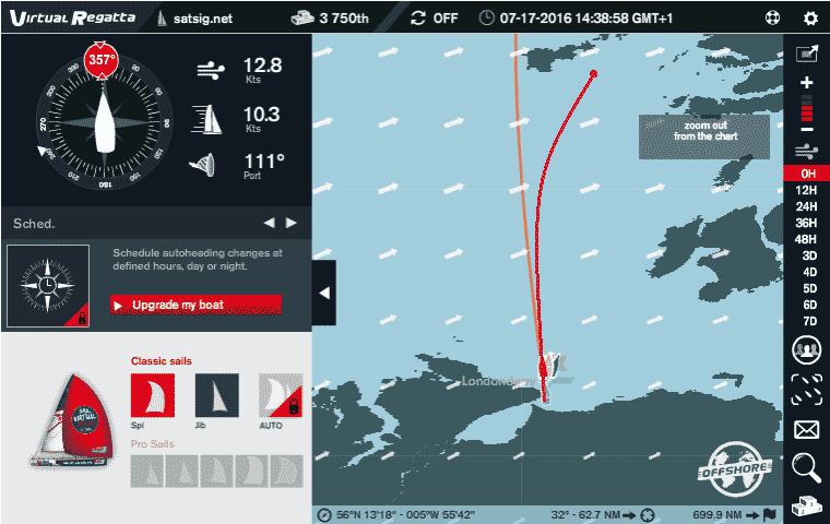 Departure Den Helder