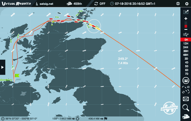 Rounding John o'Groats