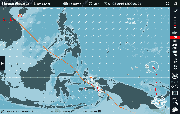 Alternative sailing routes