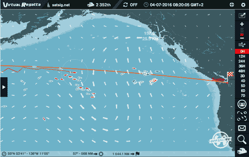 Unusual weather pattern developing