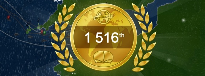 1515th place award!