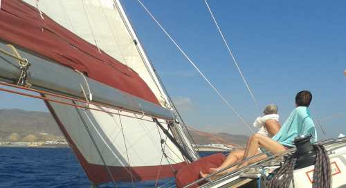 Upwind sailing