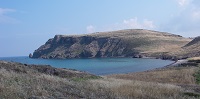 Completely deserted Cape Diavatis