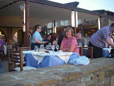 Memorable evening meal times.