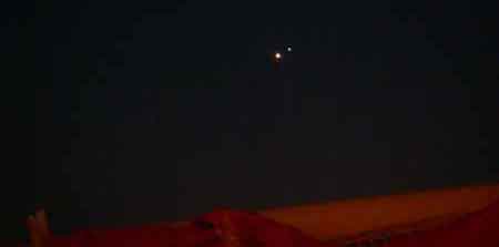 Conjunction of Venus and Jupiter 4 July 2015