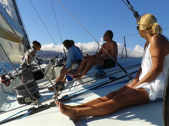 An easy sail