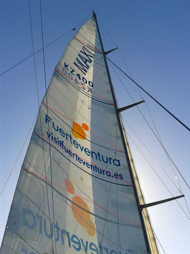 Mainsail chord measurement