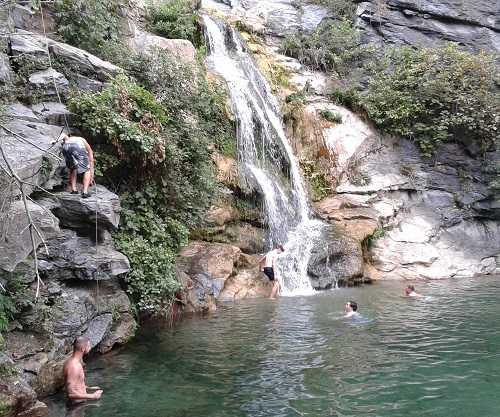  waterfall at Cascade de l'Ucelluine