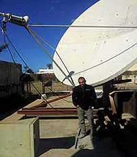 3.7m antenna Installation