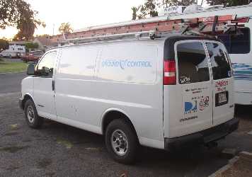 Ground Control VSAT installers vehicle