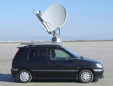 Vehicle mounted VSAT