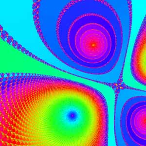 Make a Mandelbrot image greetings card or poster
