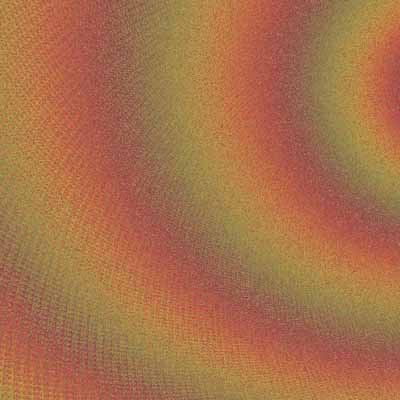 Mandelbrot image : coloured waves