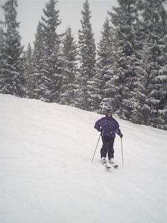 Great powder snow conditions at Zell-am-See