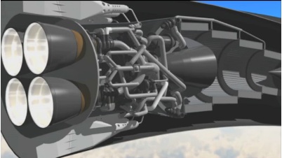 Sabre engine: detail