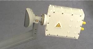 TRIA for sale: Transmit BUC vertical and Receive LNB horizontal polarisation