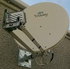 Tooway Ka band dish by CKM