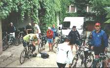 Pension Eder in Bruck - cycles in yard