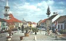 Town centre in Rust