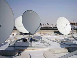 VSAT installation