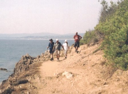 Coastal walking in the South of France - Cap Lardier