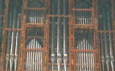 Oldest church organ at Monastier