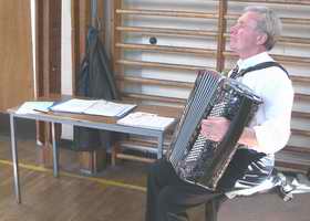 Live music at all the Scottish dancing classes