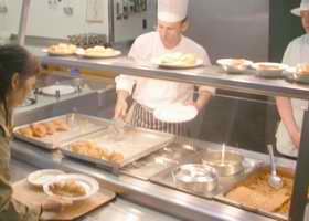 Serve yourself meals at St Salvators