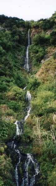 Waterfall on Madeira, north coast